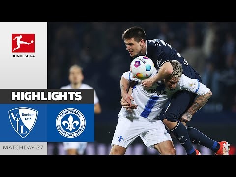 Sunday Clash Ends in Draw! | VfL Bochum - Darmstadt 98 2-2 | Highlights | Matchday 27 – Bundesliga