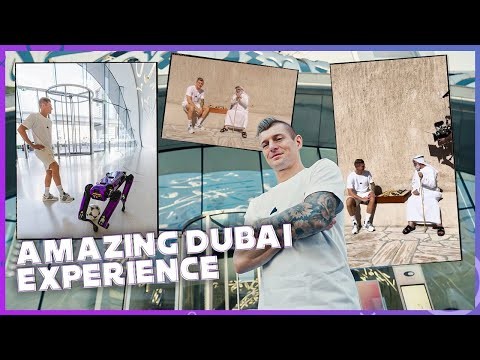 Basketball, sun & a ROBOT DOG! | Toni Kroos in Dubai