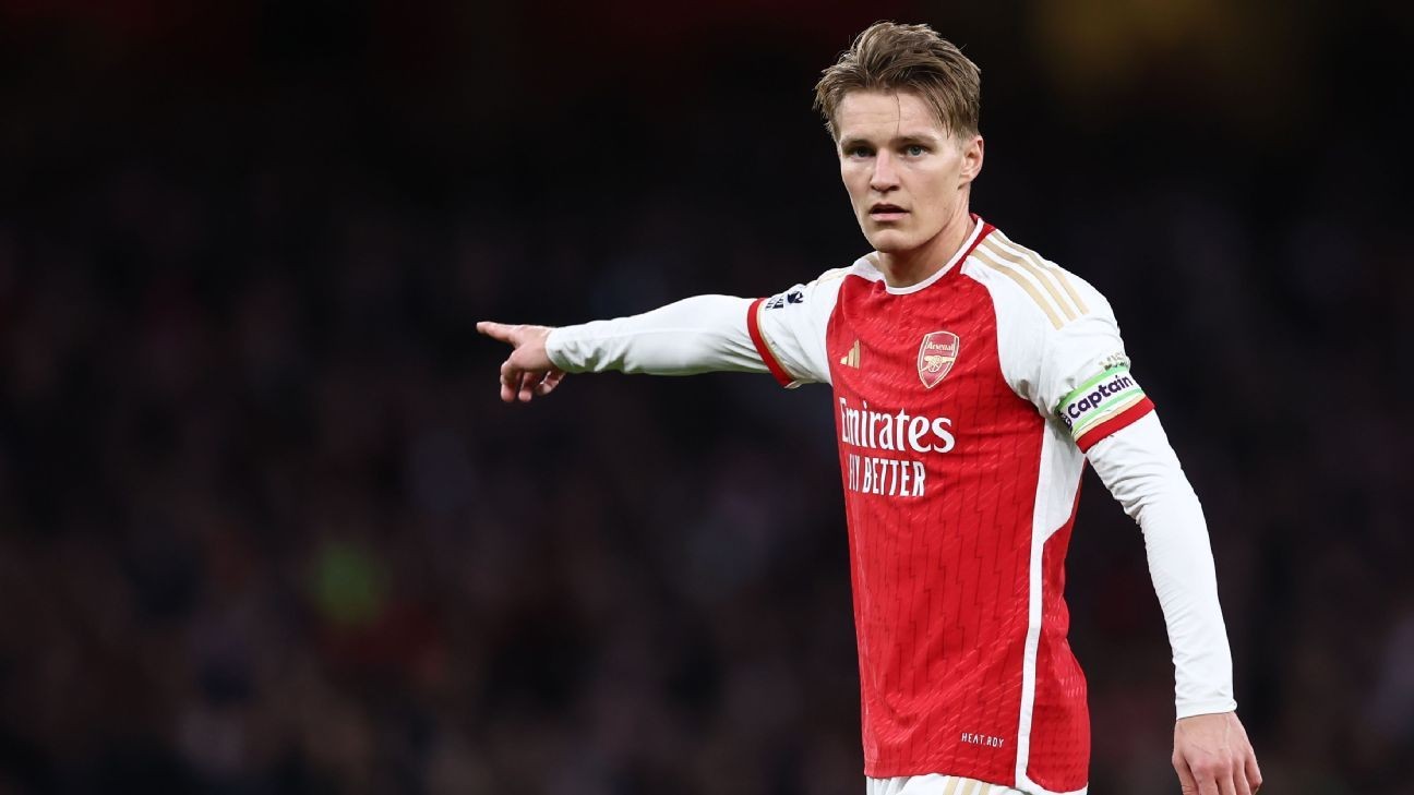 'Presence' of Odegaard 'vital' to Arsenal's title run