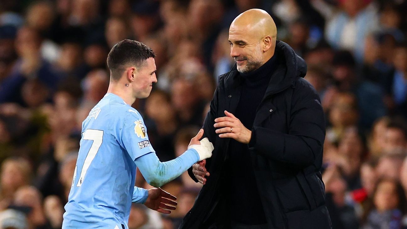 Hat-trick hero Foden has 'goals in his veins' - Pep