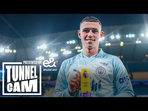 TUNNEL CAM | City 4-1 Villa | Foden hat-trick secures the points!