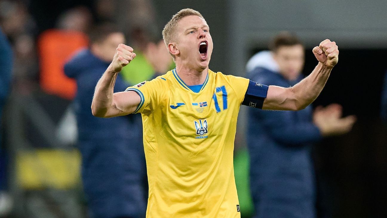 Arsenal's Zinchenko: I'd join Ukraine war effort