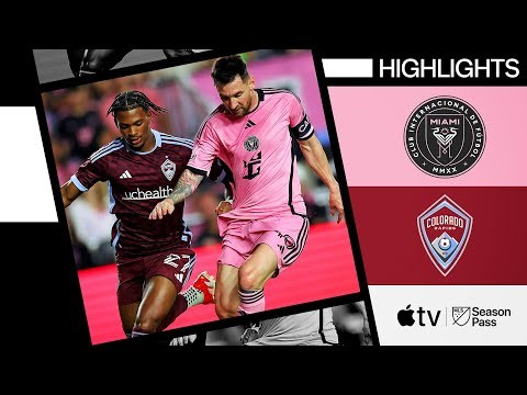 Inter Miami CF vs. Colorado Rapids | Messi's Return from Injury | Full Match Highlights