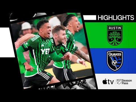 Austin FC vs. SJ Earthquakes | 7-Goal Thriller! | Full Match Highlights