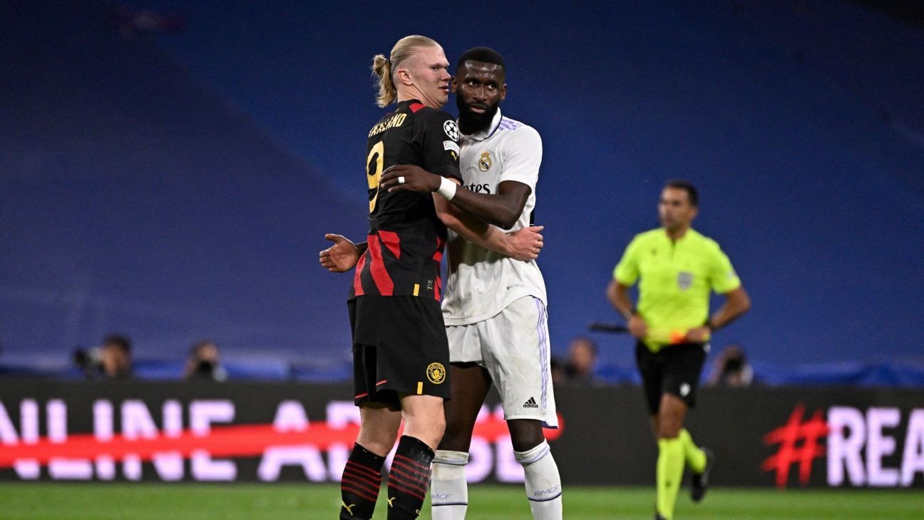 Madrid's RÃ¼diger: Battle with Haaland is 'personal'