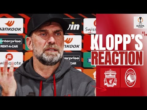 'A bad game, but we only have this night to feel it' | Liverpool vs Atalanta | Klopp's Reaction