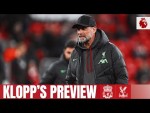 "We Will Show A Reaction" | Klopp's Preview | Liverpool vs Crystal Palace