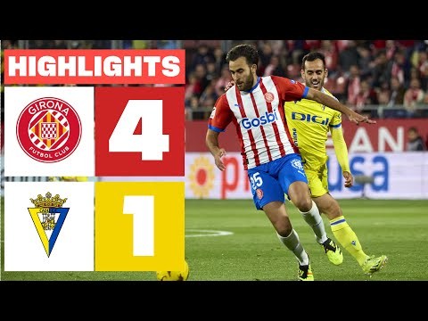 GIRONA FC 4 - 1 CÁDIZ CF | RESUMEN LALIGA EA SPORTS