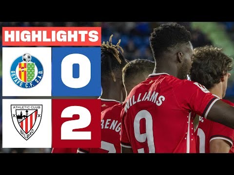 GETAFE CF 0 - 2 ATHLETIC CLUB | RESUMEN LALIGA EA SPORTS