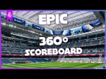 Real Madrid's AMAZING 360º VIDEO SCOREBOARD at the Bernabéu!