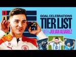 " I love MESSI'S celebration because..." | Julian Alvarez RATES Aguero, Foden & Haaland celebrations