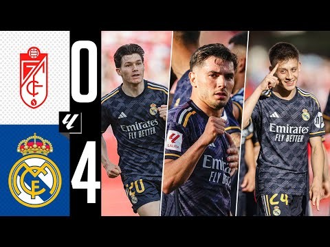 Granada CF 0-4 Real Madrid | HIGHLIGHTS | LaLiga 2023/24