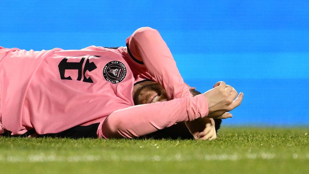 Messi mad about MLS sideline rule in injury scare