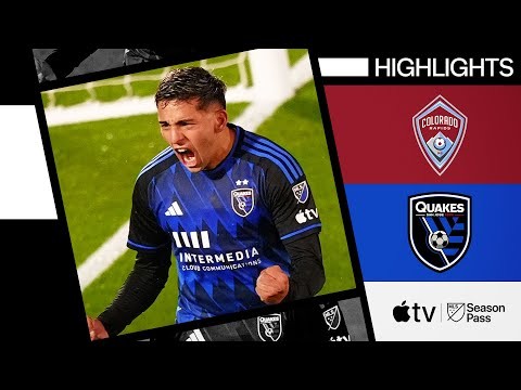 Colorado Rapids vs. San Jose Earthquakes | Full Match Highlights | May 11, 2024