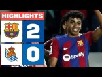 FC BARCELONA 2 - 0 REAL SOCIEDAD | RESUMEN LALIGA EA SPORTS