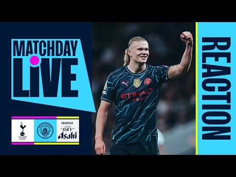HAALAND BRACE AT SPURS SENDS CITY TWO POINTS CLEAR! | Tottenham 0-2 Man City | Premier League