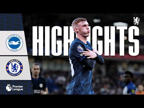 Brighton 1-2 Chelsea | HIGHLIGHTS - Palmer and Nkunku boost European hopes! | Premier League 23/24