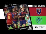 Real Salt Lake vs. Seattle Sounders FC | Full Match Highlights | May 15, 2024