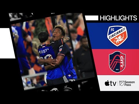 FC Cincinnati vs. St. Louis CITY SC | Full Match Highlights | May 18, 2024