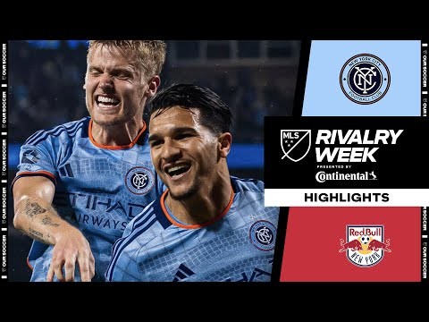 New York City FC vs. New York Red Bulls | Hudson River Derby | Full Match Highlights | May 18, 2024