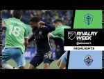 Seattle Sounders FC vs. Vancouver Whitecaps | Cascadia Cup Rivalry! | Full Match Highlights
