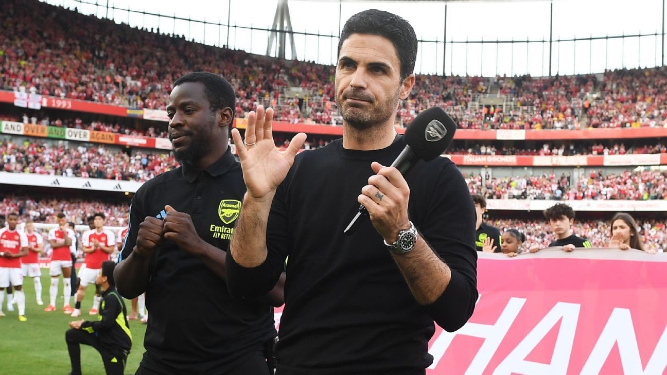 Arteta reassures Arsenal fans: 'We'll win it' in end