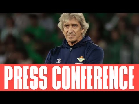 Rueda de prensa Real Betis vs Real Sociedad