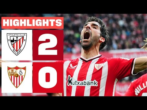 ATHLETIC CLUB 2 - 0 SEVILLA FC | RESUMEN LALIGA EA SPORTS