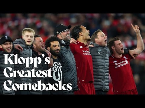 Klopp's Greatest Comebacks | When the Reds refused to give up!