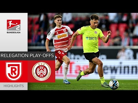 Regensburg Hopes For The Second Leg! | Jahn Regensburg - Wehen-Wiesbaden | Highlights | Relegation