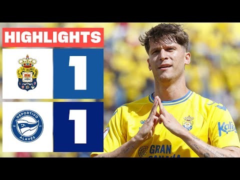 UD LAS PALMAS 1 - 1 DEPORTIVO ALAVÉS | RESUMEN LALIGA EA SPORTS