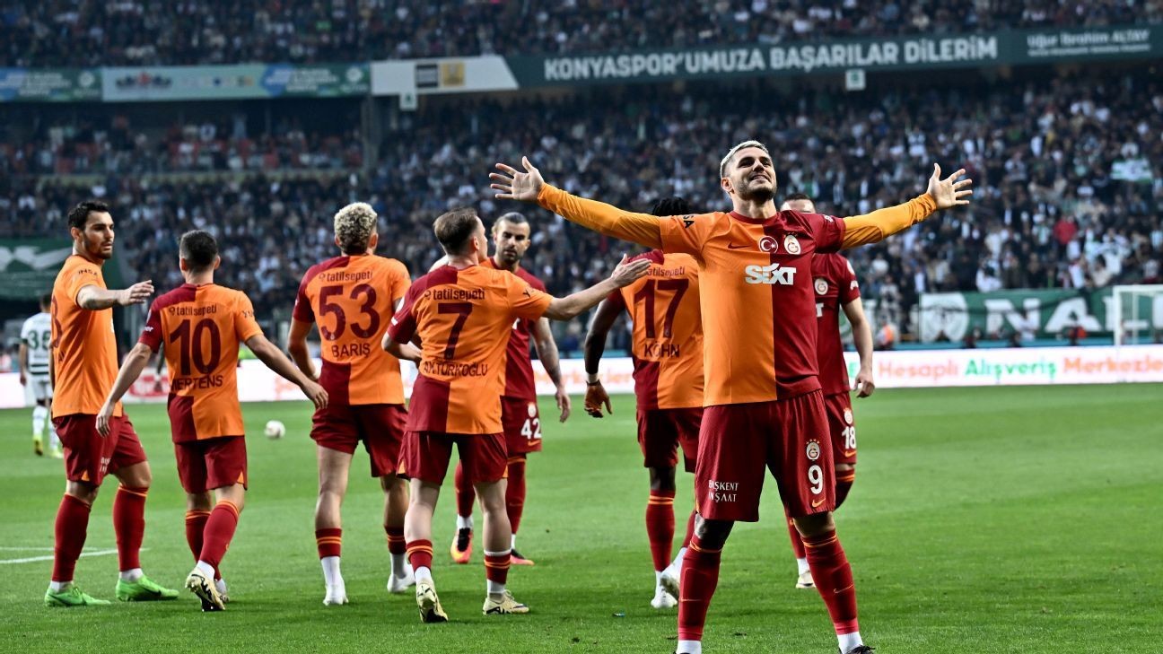 Galatasaray clinch title with 102 points haul