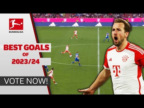 BEST GOALS of the Season 2023/24 I Kane, Wirtz, Xavi or…? – Goal of the Season!