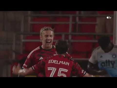 Emil Forsberg PERFECT Placement Free Kick vs. Charlotte FC