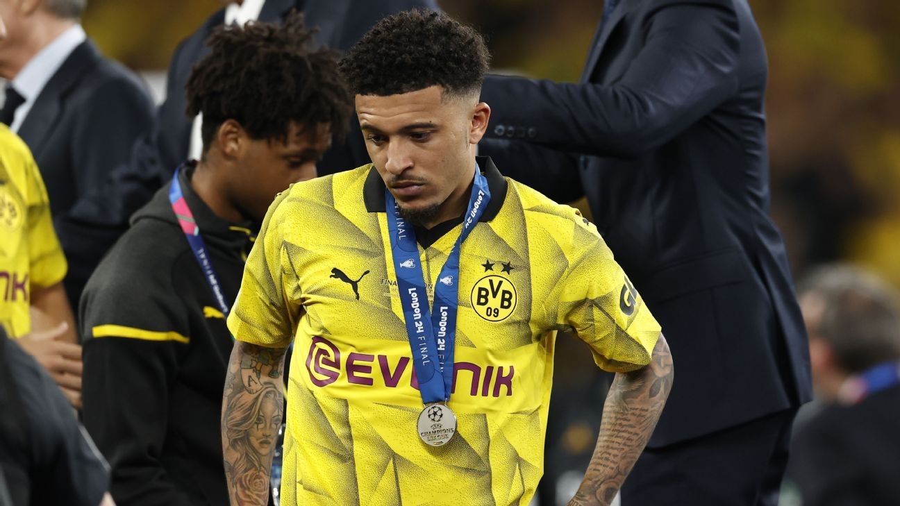 Terzic: 'Brilliant' Sancho will play more UCL finals