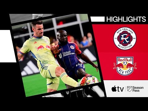 New England Revolution vs. New York Red Bulls | Full Match Highlights | June 8, 2024