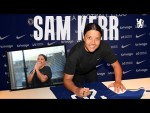 Behind the scenes: Sam Kerr's signing day and prank video | Chelsea FC