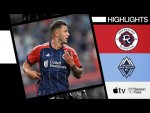 New England Revolution vs. Vancouver Whitecaps FC | Esmir Golazos | Full Match Highlights