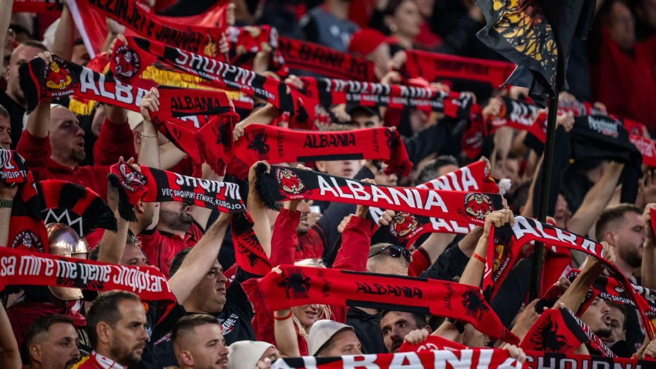 Albania hit with first UEFA charges at Euro '24