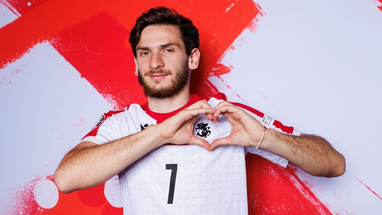 What pressure? With star Kvaratskhelia, Georgia are ready for their first major tournament