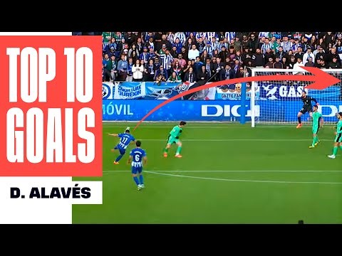 ¡Los 10 MEJORES GOLES del DEPORTIVO ALAVÉS en LALIGA EA SPORTS 2023/24!