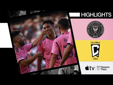 Inter Miami CF vs Columbus Crew | Ian Fray Returns! | Full Match Highlights | June 19, 2024