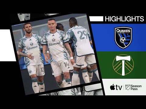 San Jose Earthquakes vs. Portland Timbers | Full Match Highlights | June 19, 2024