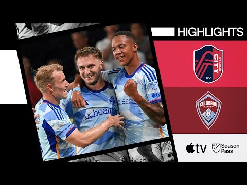 St. Louis CITY SC vs. Colorado Rapids | 3-Goal Shutout | Full Match Highlights | June 19, 2024