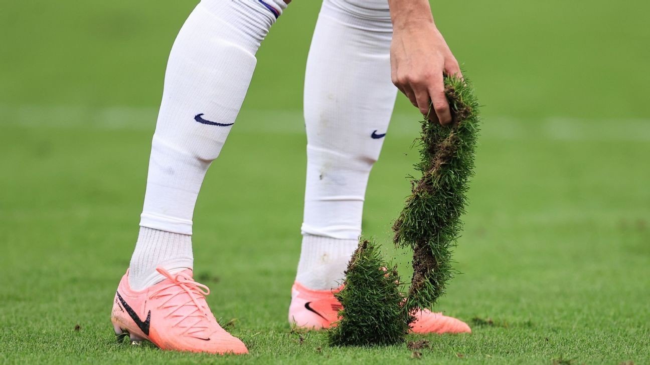 UEFA vow to improve quality of Frankfurt pitch