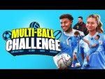 TOP BINS WITH A TENNIS BALL!? | MAN CITY MULTI-BALL CHALLENGE
