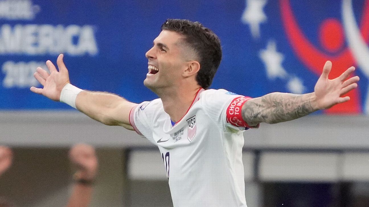 Player ratings: Pulisic 8/10 as USMNT opens Copa with win