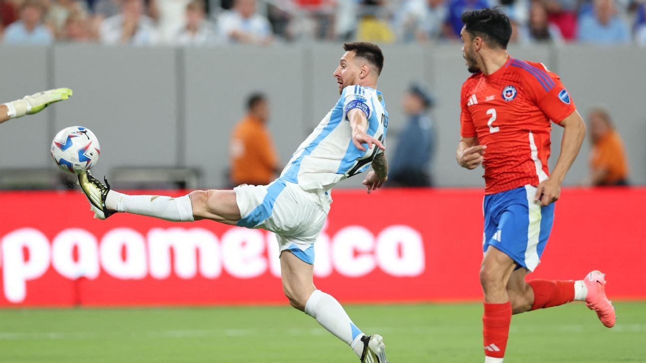 Player ratings: Messi dangerous as Argentina edge past Chile