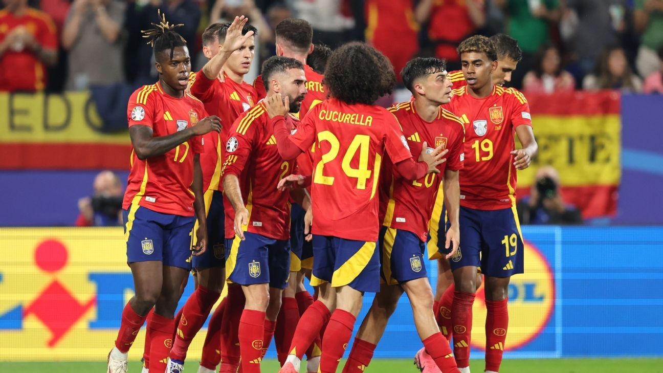 Euro 2024 Power Rankings: Spain take top spot, England drop