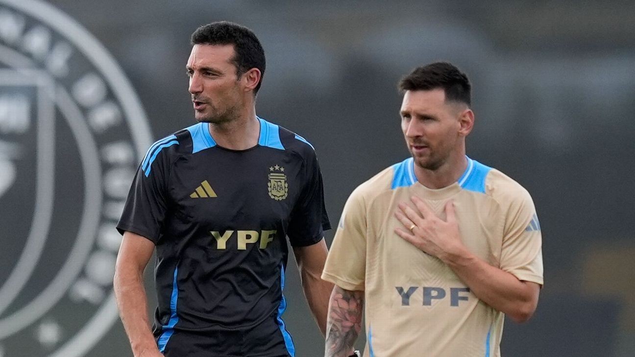 Messi, Scaloni to miss Argentina final group match